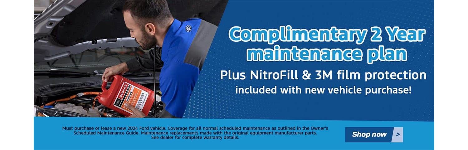 Complimentary 2 Year maintenance plan
